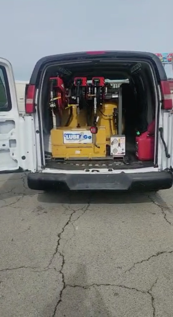 Oil change van